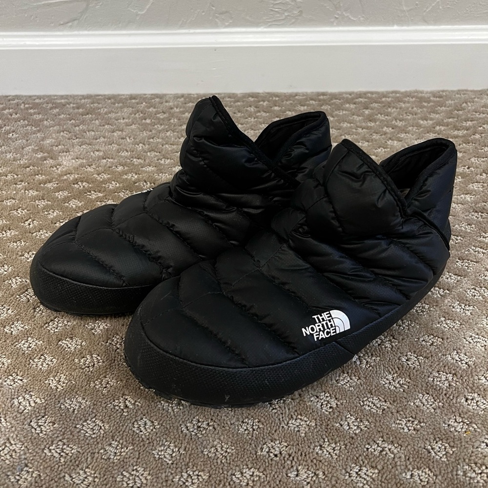The North Face Black Puffer Boots